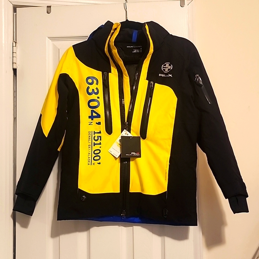 RLX Ralph Lauren boys skiing jacket size M, new with tags